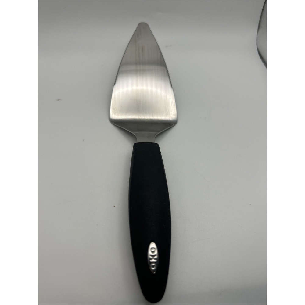 OXO Stainless Steel‎ Pie Server Serrated Cake Slice Dessert Serving Spatula